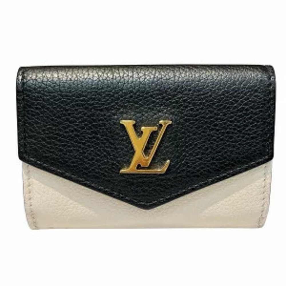 Louis Vuitton Portefeuille Lock Tri fold Wallet